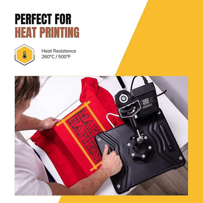 4 Roll Heat Tape for Sublimation 10mm X 33m for 3d Printer Pcb Boards