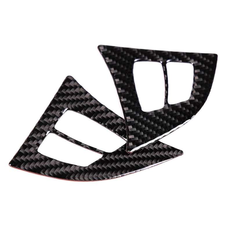 For-bmw X5 2008-2013 Car Steering Wheel Button Decoration Cover Trim