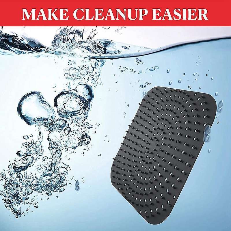 Air Fryer Pad Square 8.5inch Silicone Non-stick Air Fryer Pad