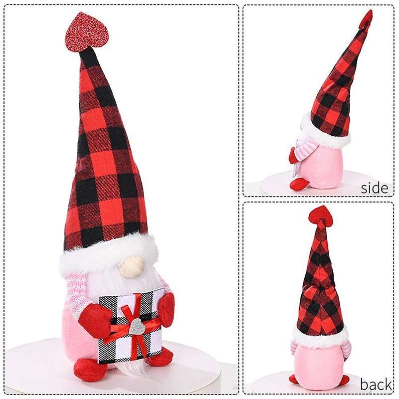 Valentine's Day Decorations - Handmade Swedish Gnomes Plush Elf , B