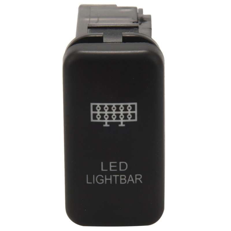 For Toyota Blue Push Switch with Connector Wire Kit (led Light Bar)