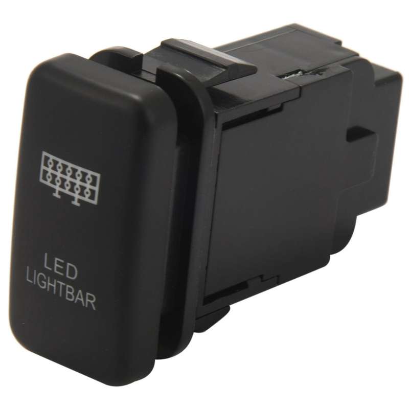 For Toyota Blue Push Switch with Connector Wire Kit (led Light Bar)