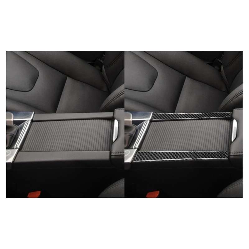 2pcs Car Cup Holder Armrest Box Decoration for Volvo V60 S60