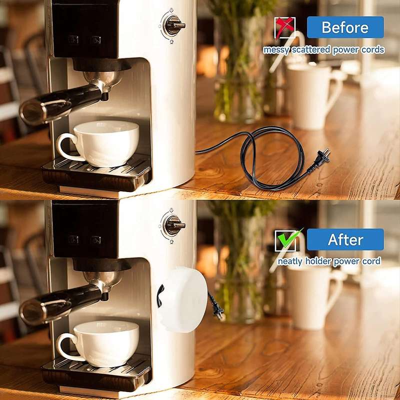 4 Pack Cord Organizer for Appliances Kitchen Tidy Wrap Cable Keeper