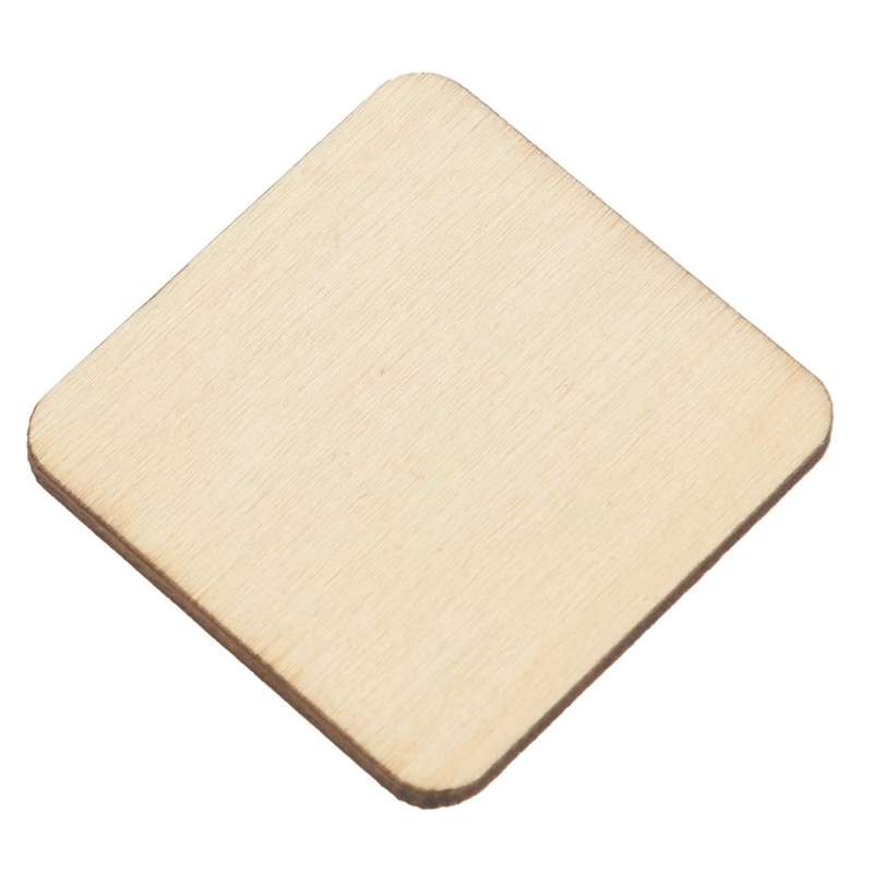 50 Diy Square Decorative Wood Slices