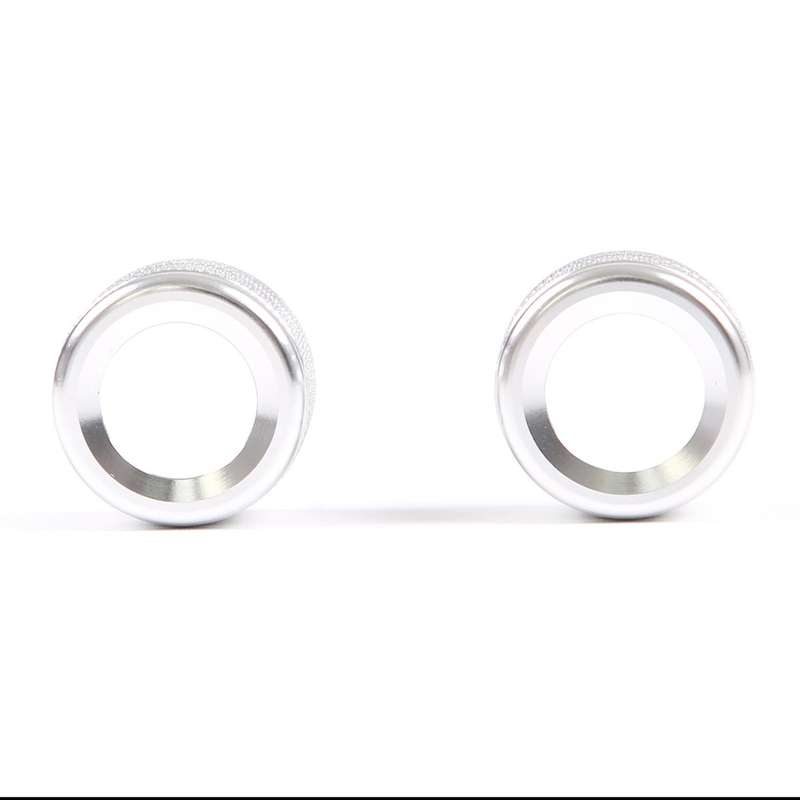 For-toyota Tacoma Car Center Console Volume Knob Car Styling Silver