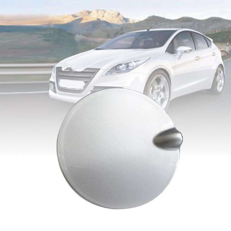 Silver Fuel Tank Cover Fuel Filler Flap Gas Lid for Ford Focus 2 Mk2