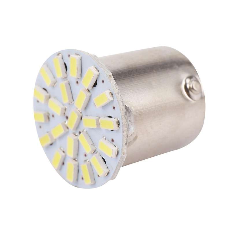 T20 Ba15s 382 P21w  22 Smd Led 1.4w Car Signal Light 12v White Light