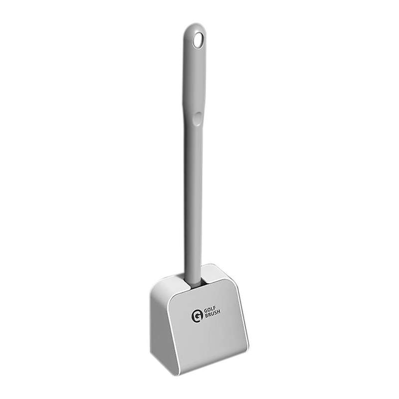 Durable Silicone Brush Golf Toilet Brush Cleaning Brush Home Tool -1