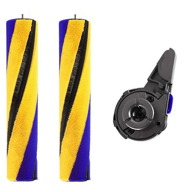 Replacement End Cap Roller Brush for Dyson V12 V15 Brush Bar Part