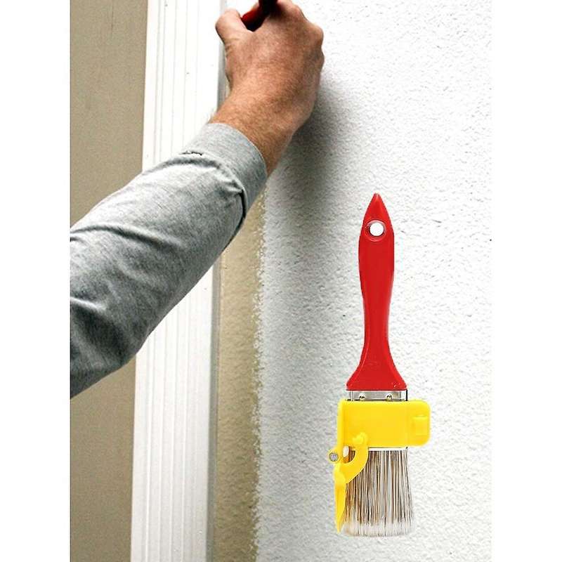 1 Set Clean Cut Professional Edger Paint Brush Tool Imitation Wool