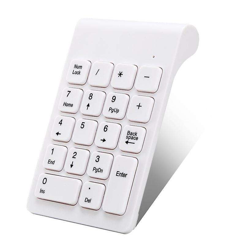 Wireless 2.4ghz 18 Keys Numeric Keyboard for Laptop Pc & Mac Black
