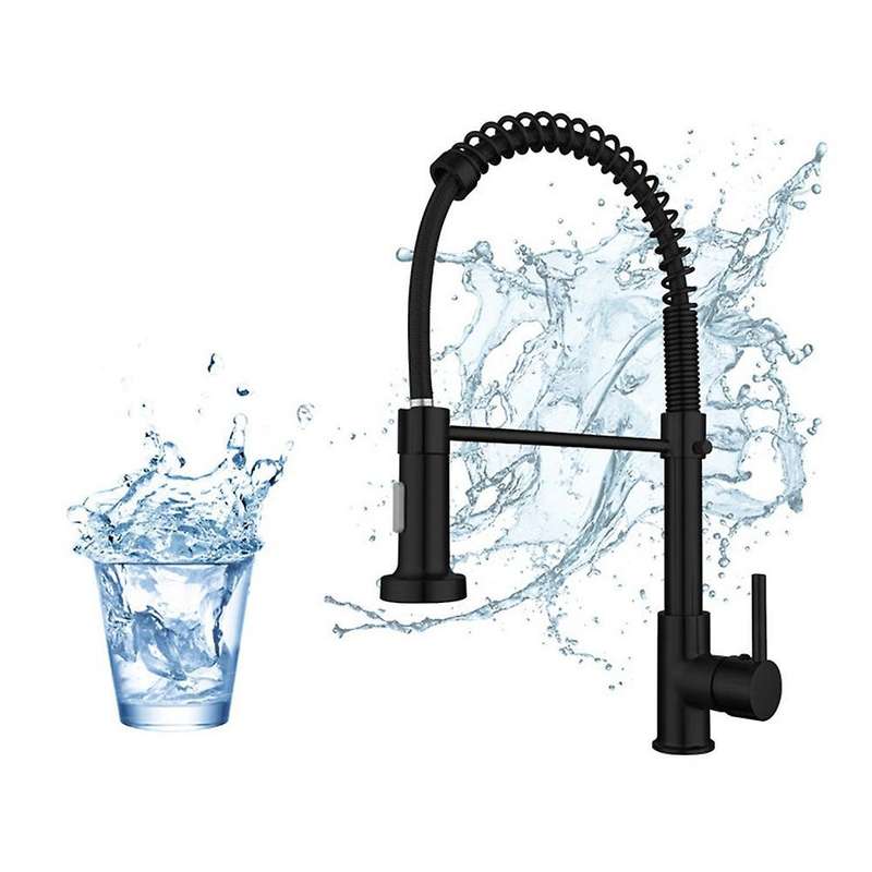 Rotatable Mixing Water Telescopic Faucet Suitable for Farmhouse