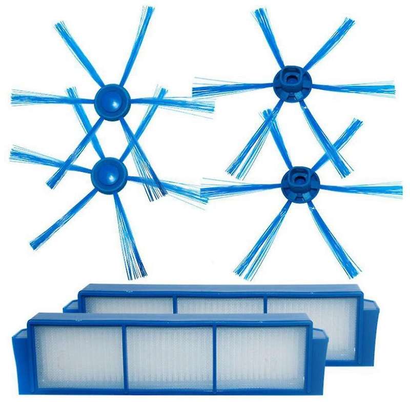 Hepa Filter Side Brush for Philips Fc8007 Fc8792 Fc8794 Fc8796 Robot