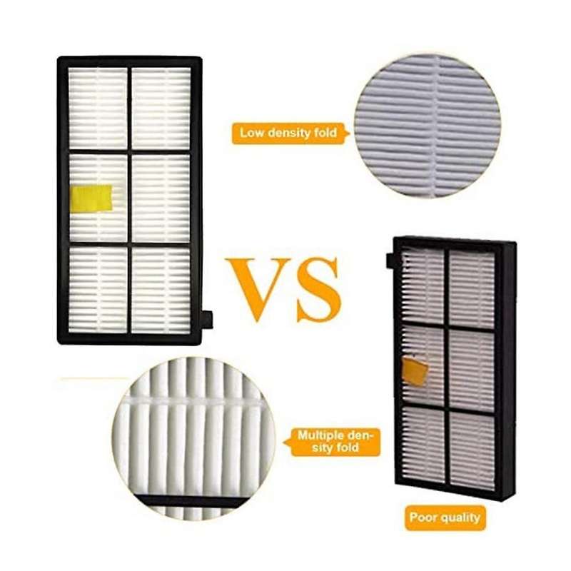 9pack Filter for Irobot Roomba 800 900 Series, with Cleaning Brush
