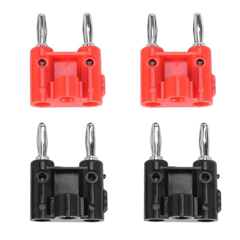 8pcs 4mm Amplifier Speaker Terminal Binding Post Banana Plug Jack