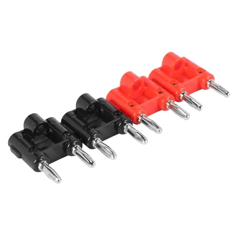 8pcs 4mm Amplifier Speaker Terminal Binding Post Banana Plug Jack