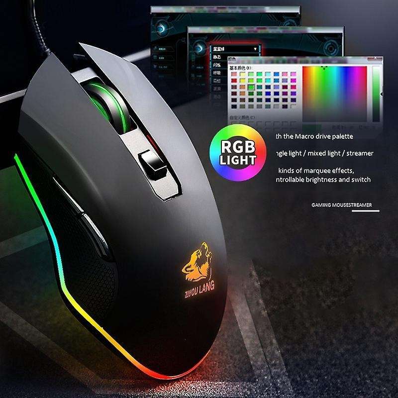Ziyou Lang for Free Wolf V1 Mechanical Gaming Mouse 3200dpi