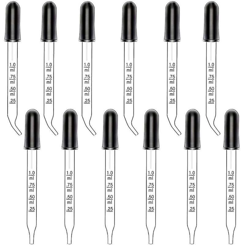 20pcs 1ml Eye Dropper, Measured Dropper,for Accurate Measurement