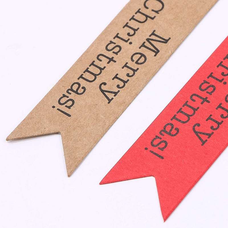 Christmas Tags with Cotton String and Twine for Xmas Decoration