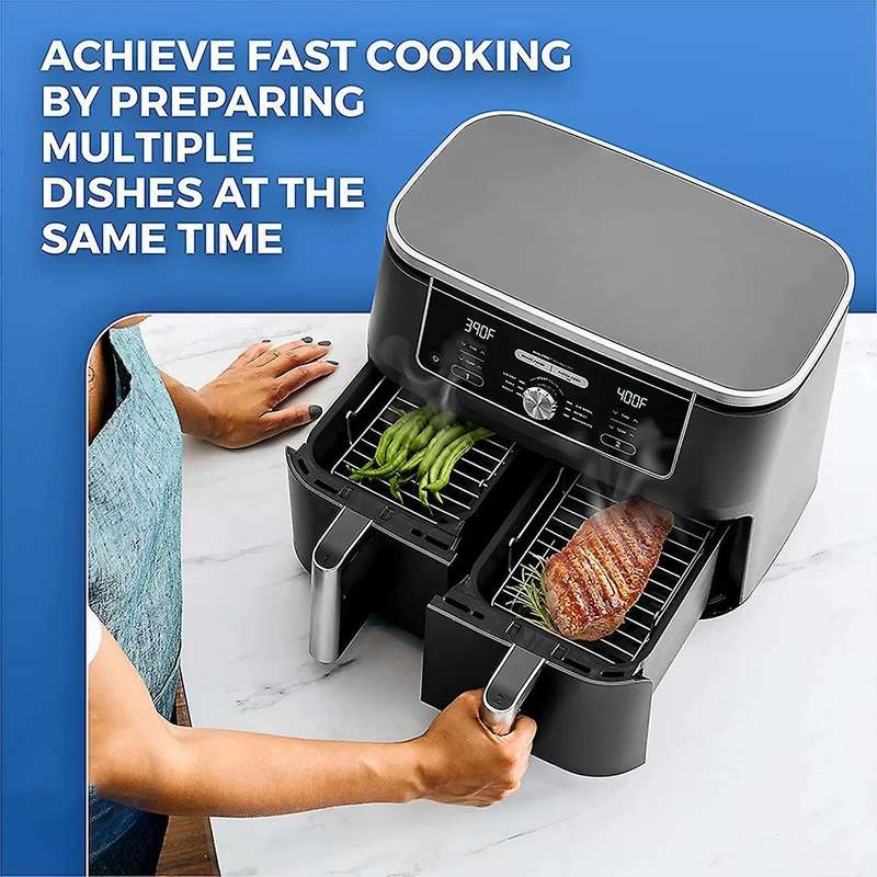 Air Fryer Rack for Basket Dehydrator Rack for Ninja Foodi Dz201/401