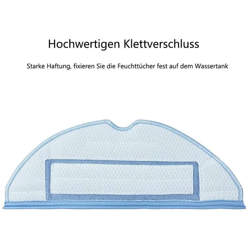 Mops Rag Mop Pads Side Brush for Roborock S7 Vacuum Cleaner Sweeper