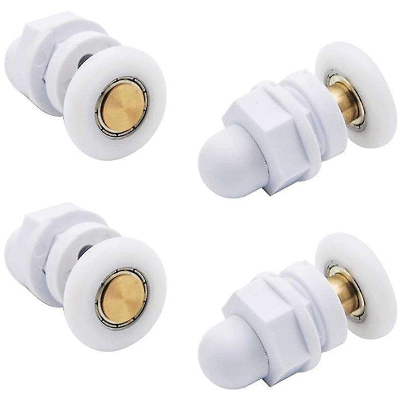 4pcs Eccentric Wheel Bathroom Sliding Glass Wheel 23mm Diameter