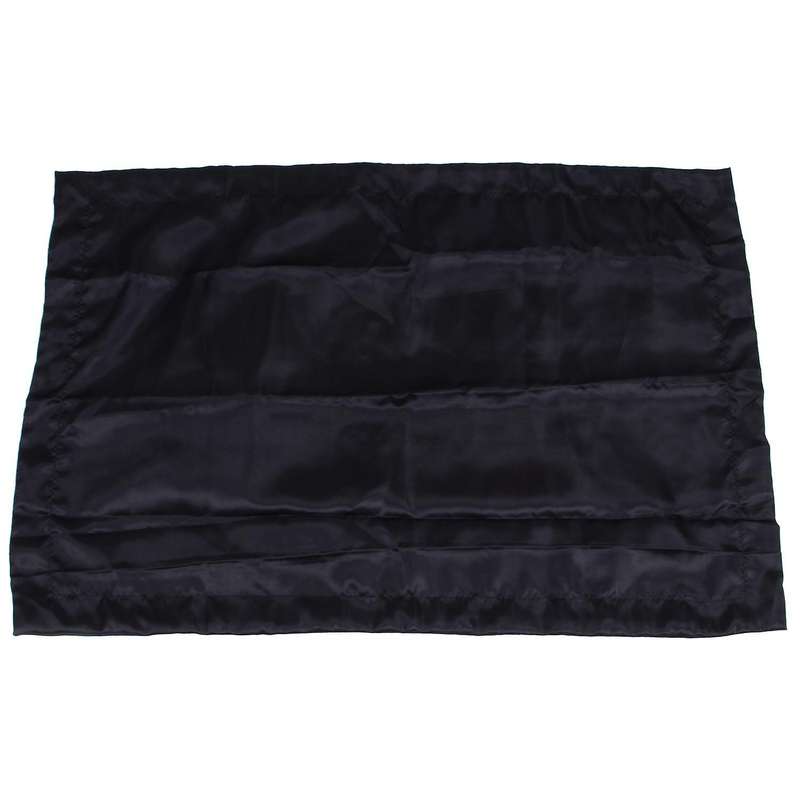 Emulation Silk Pillowcase Single Pillow Cover 48*74cm #75280(black)