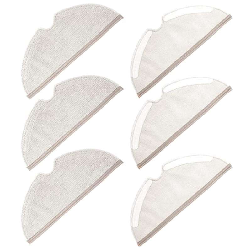 Wipes for Xiaomi Roborock, Wipe Pads Accessories Replacement,6 Pieces