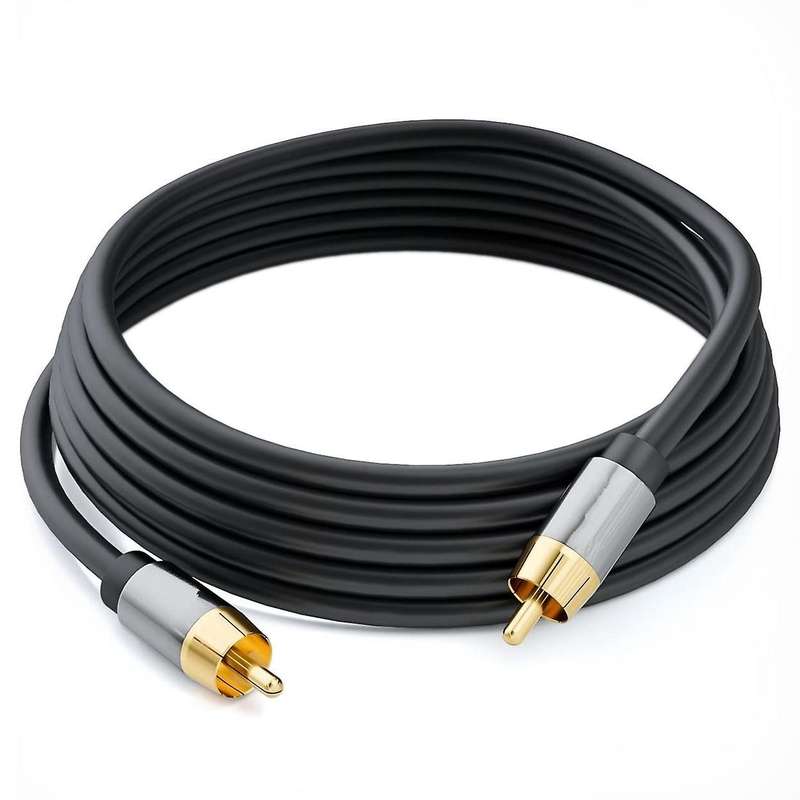 Fever Hifi Digital Audio Coaxial Cable 75 Ohm Spdif Lotus Line 9.84ft