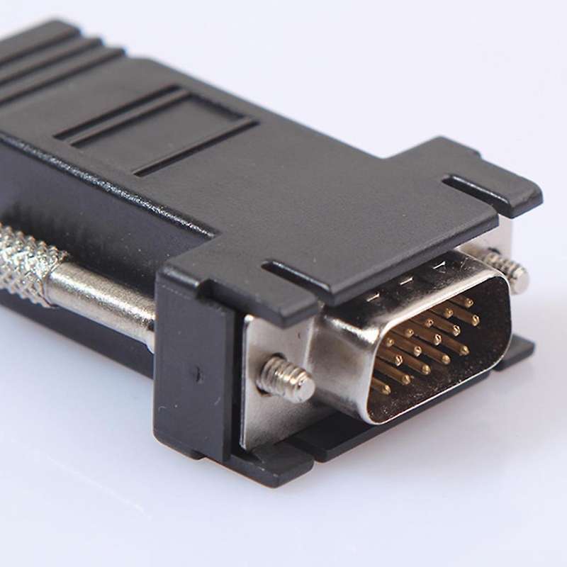 5pcs Rj45 to Vga Male to Lan Cat5 Cat6 Rj45 Network Cable Adapter