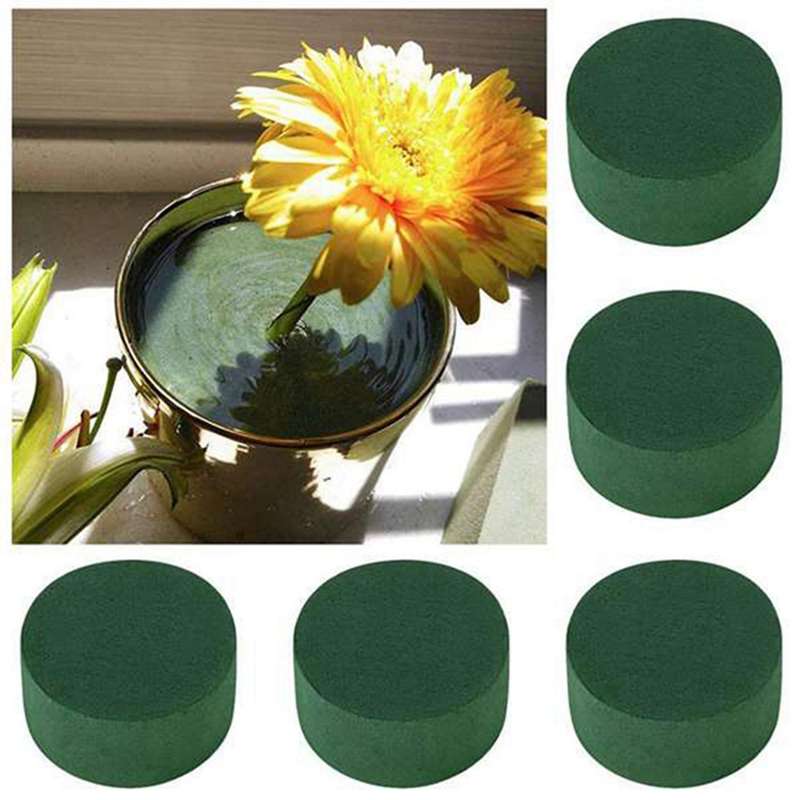 20pcs Wedding Aisle Diy Craft Floral Arrangement Foam Round Brick