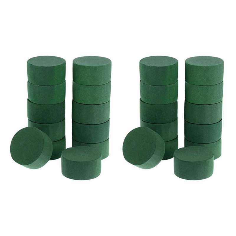 20pcs Wedding Aisle Diy Craft Floral Arrangement Foam Round Brick