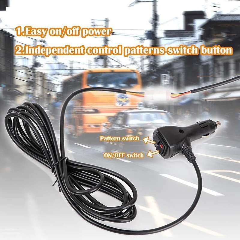 Amber 30 Led High Intensity Emergency Warning Lighting Bar