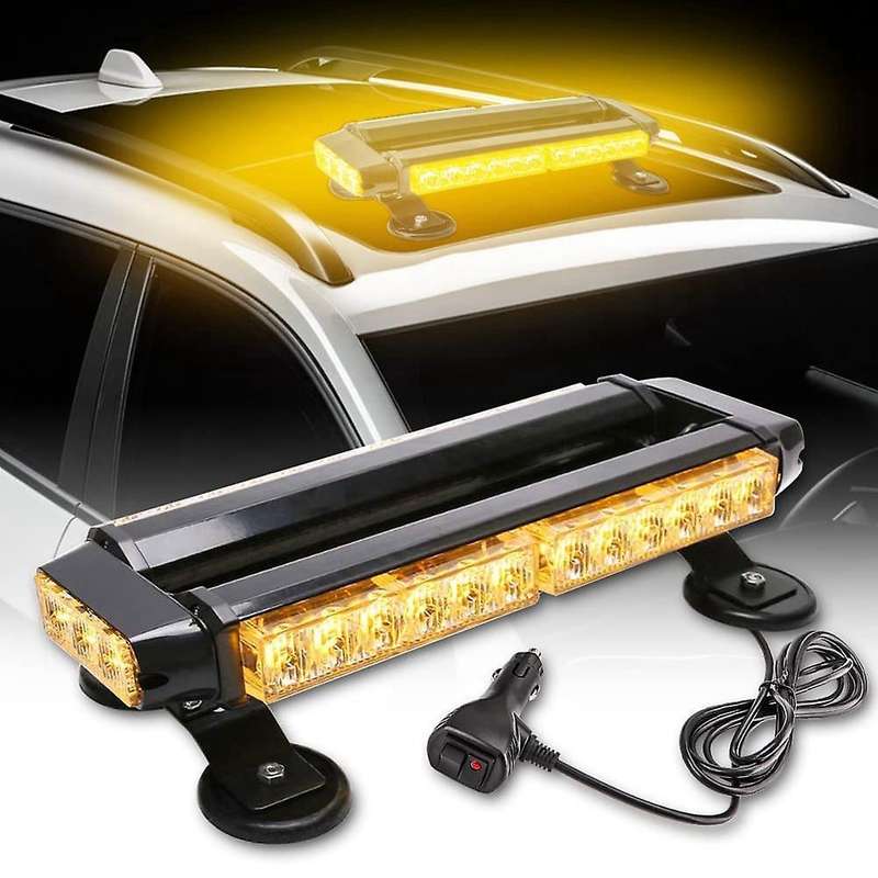 Amber 30 Led High Intensity Emergency Warning Lighting Bar