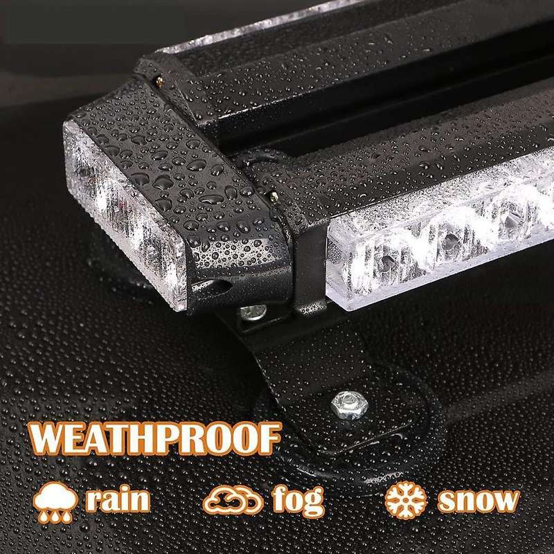 Amber 30 Led High Intensity Emergency Warning Lighting Bar