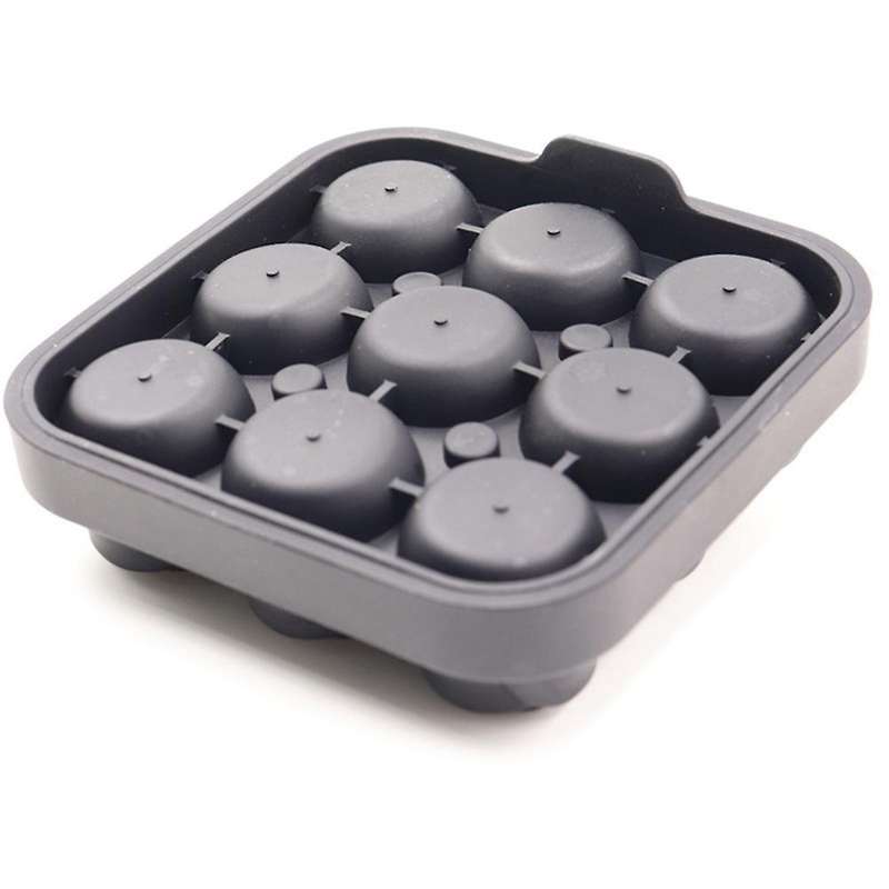 Silicone Molds Ice Tray 9 Grid Rose Ice Molds Diy Ice Cream Moulds -3