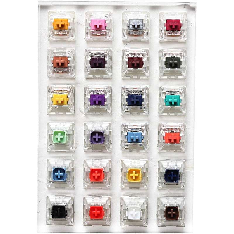 Acrylic Switch Tester for Cherry Mx Switches for Gateron Zealio(4x6)
