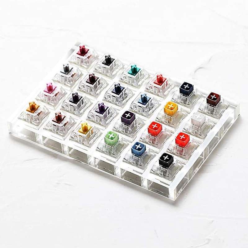 Acrylic Switch Tester for Cherry Mx Switches for Gateron Zealio(4x6)