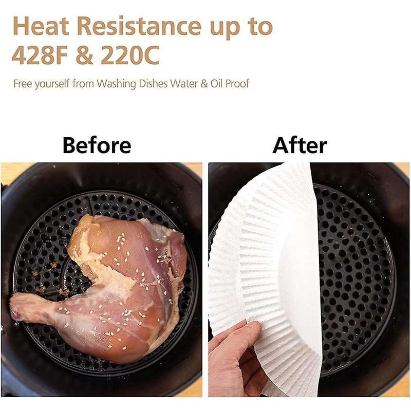 Air Fryer Special Paper,round Oil Absorbing Paper,for Cake Pan