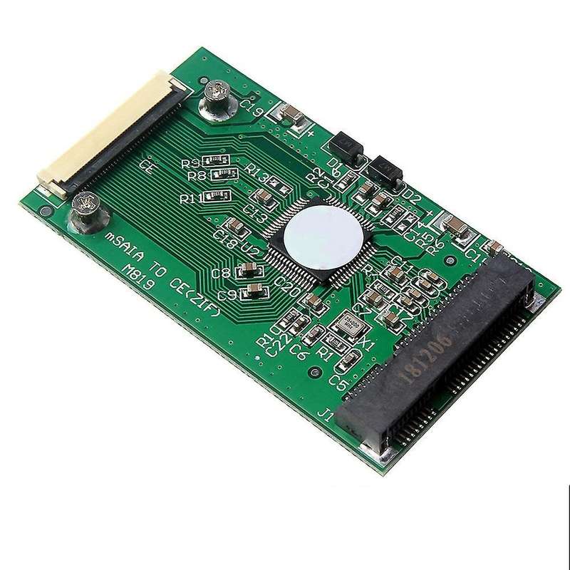 Mini Sata Msata Pci-e Ssd to 40pin 1.8 Inch Zif/ce Converter Card