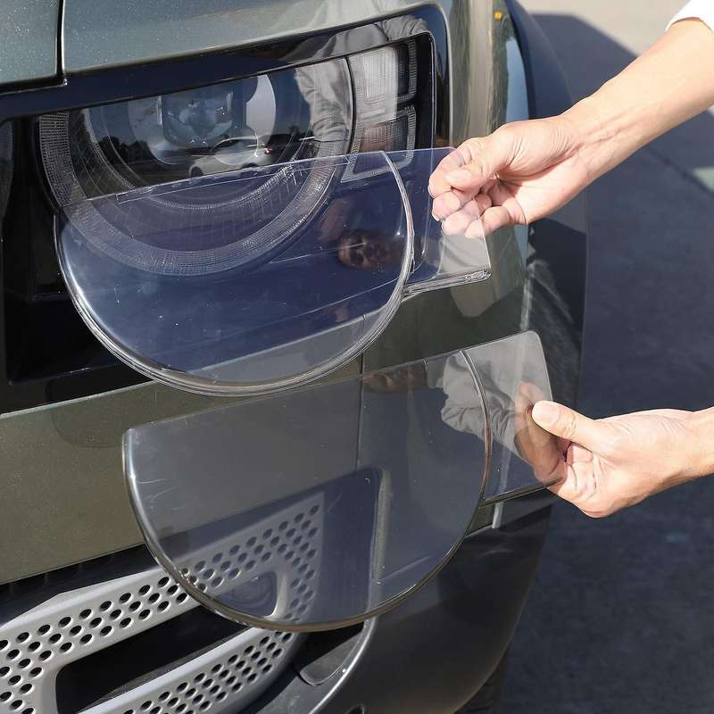 For Land Rover Defender 90 110 2020-2022 Car Front Lens Caps