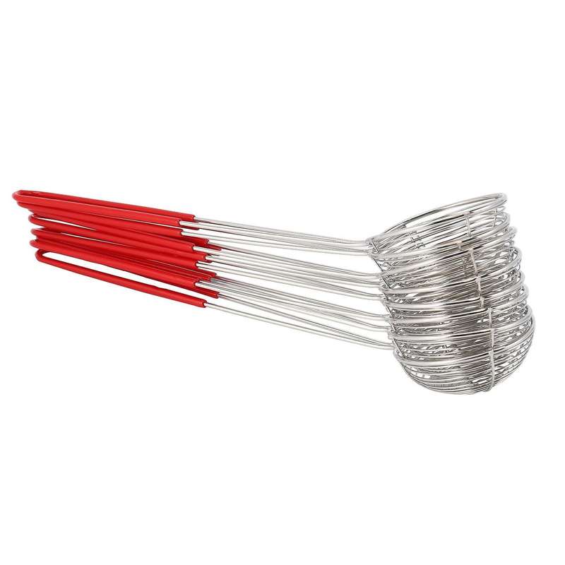 8 Pieces Stainless Steel Spider Strainer Spoon Wire Skimmer Colander