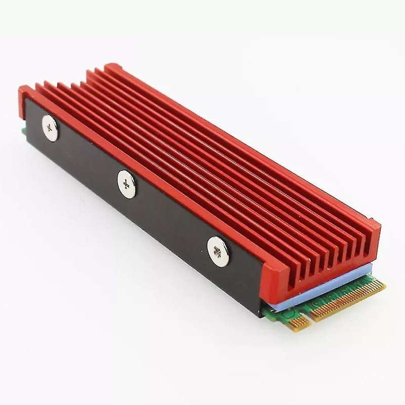 Jeyi Cooling Warship Aluminum M.2 Heatsink for Ngff M.2 2280-red