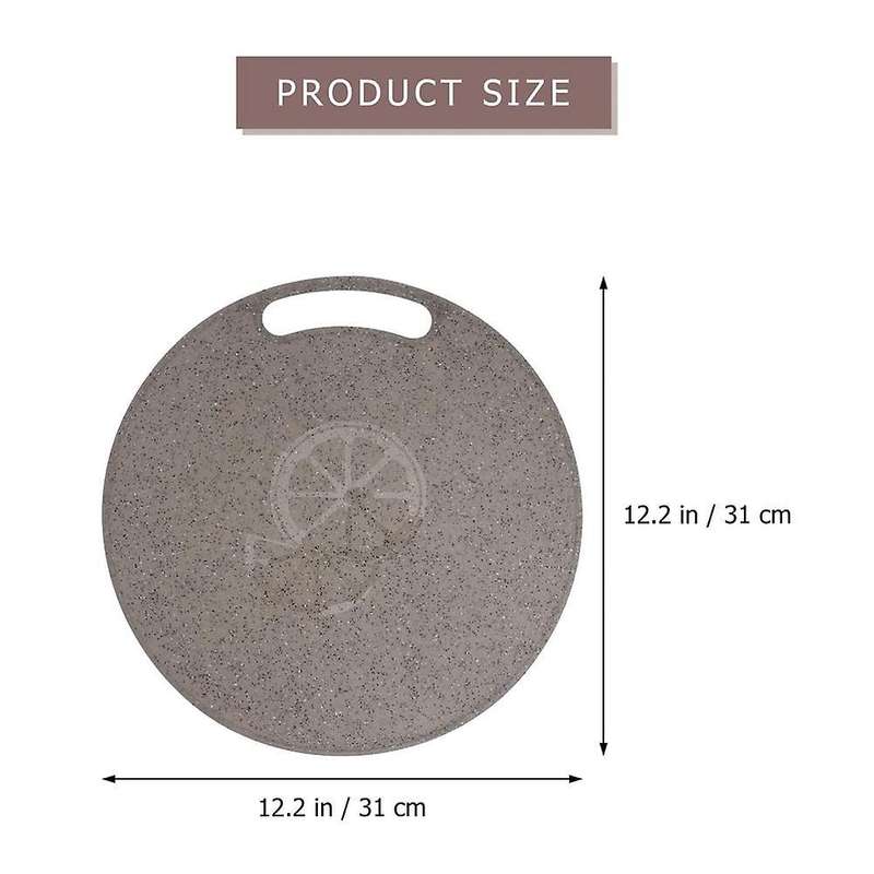 Cutting Board Plastic Kitchen Cutting Board Round Baking Board 31cm