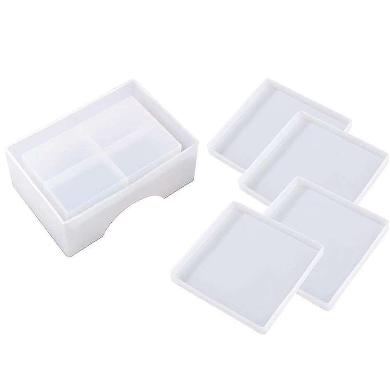 Silicone Coaster Molds for Resin Casting, Cups Mats, Home Decoration