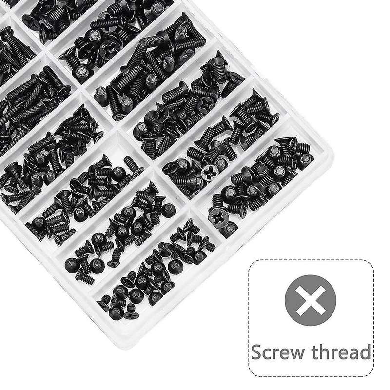 355pcs Pc Screws Assorted Set M2 M3 M2.5 Computer Screws
