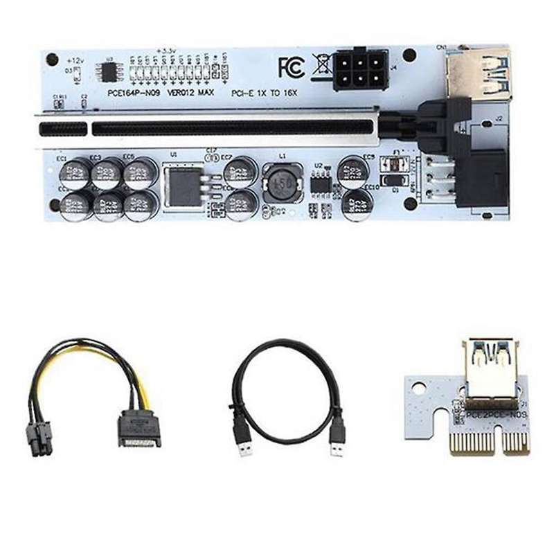 Ver012 Max Pci-e X1 to X16 Extender Riser for Video Card for Mining