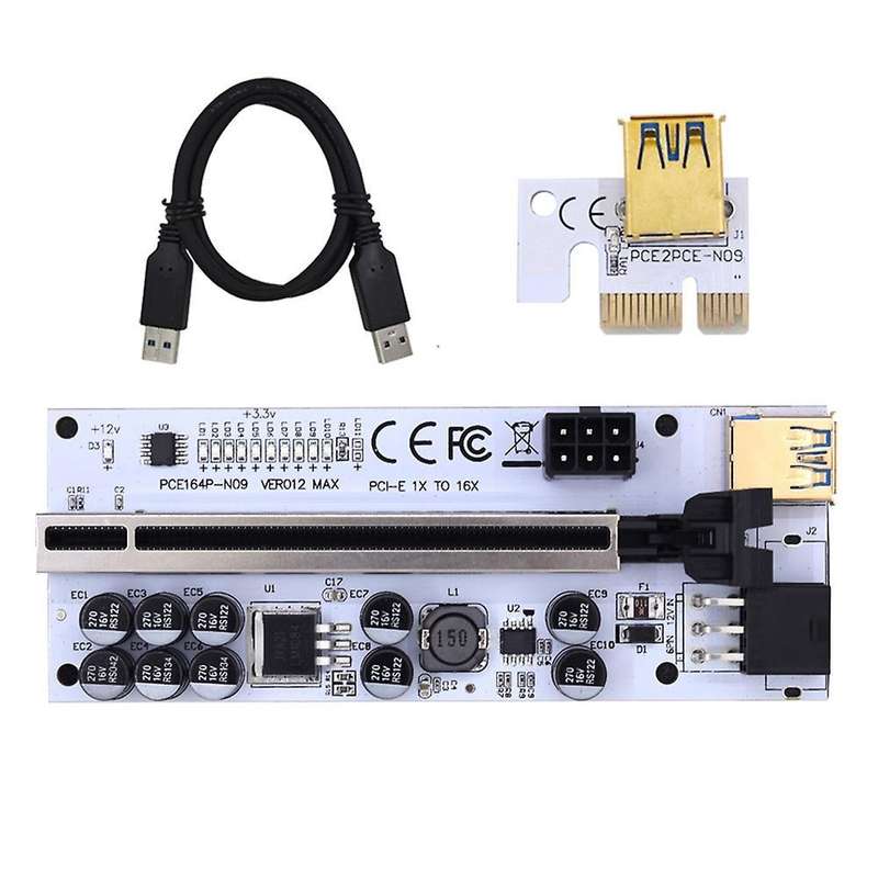 Ver012 Max Pci-e X1 to X16 Extender Riser for Video Card for Mining