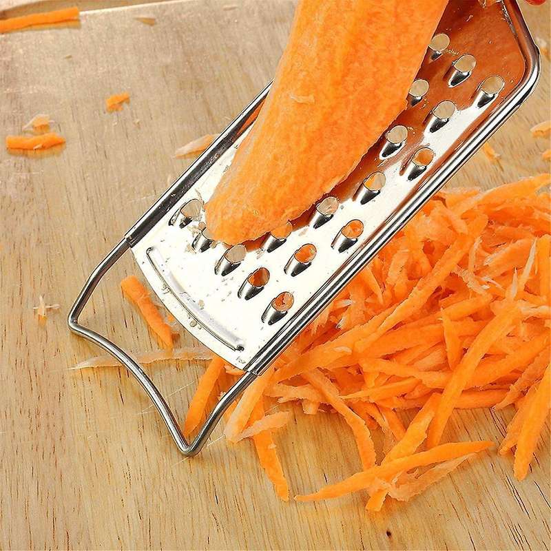 4pcs Cheese Grater & Peeler,lemon Zester, Stainless Steel
